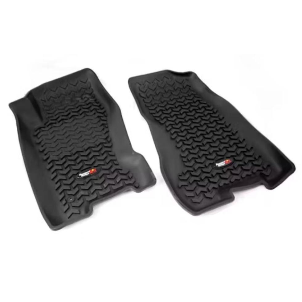 Rugged Ridge 12920.27 Floor Liners, Front, Black, fits 99-04 Grand Cherokee WJ