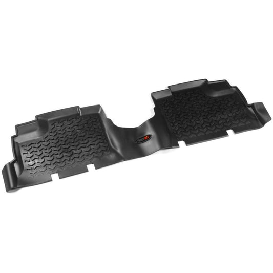Rugged Ridge 12950.01 Floor Liner, Rear, Black,  fits 07-18 Jeep Wrangler Unlimited JK