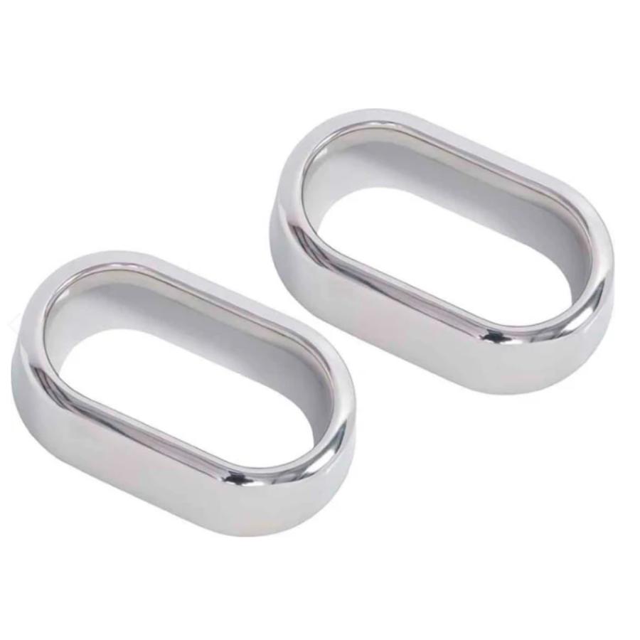 Kentrol 30006 Interior Door Handle Bezels (pair) fits 2007-2010 Jeep Wrangler JK