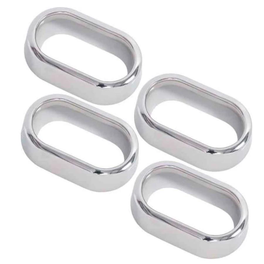 Kentrol 30015 Interior Door Handle Bezels (4 pieces) fits 2007-2010 Jeep Wrangler JK
