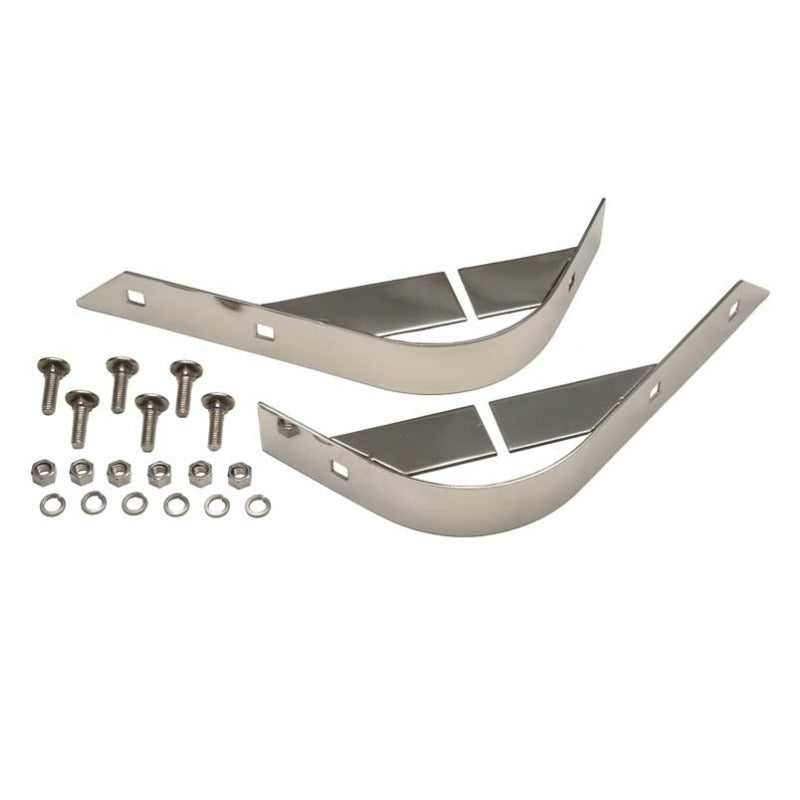 Kentrol 30404 Stainless Steel Rear Body Guard Set fits 1955-1986 Jeep CJ Models