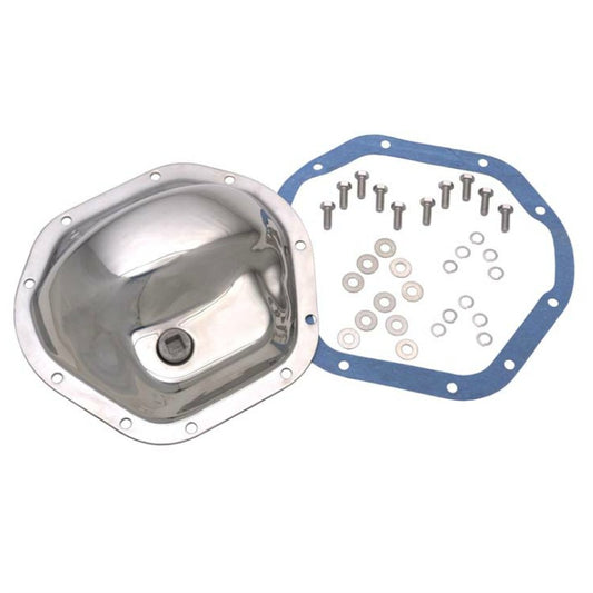 Kentrol 304M44 Stainless Steel Front & Rear Differential Cover Model 44 fits 1945-1975 Jeep CJ, 1986 CJ7