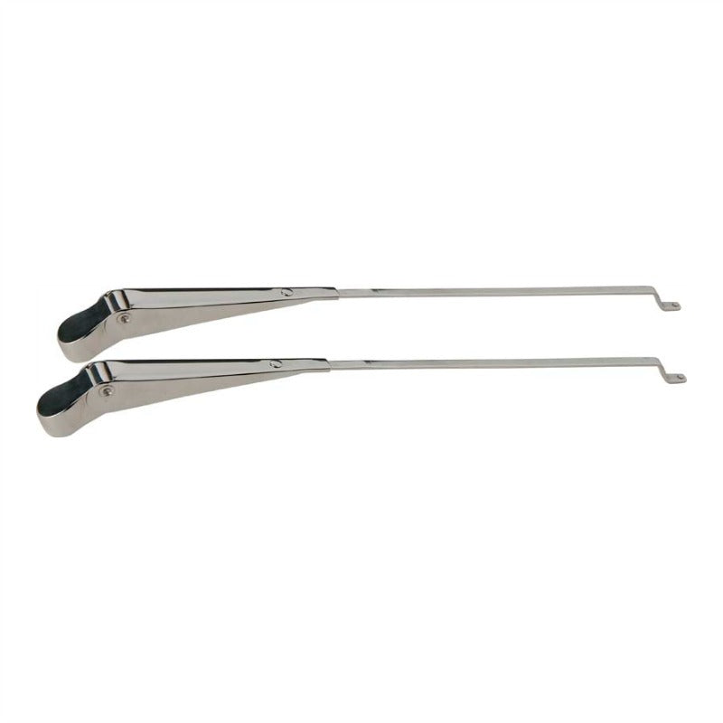 Kentrol 30544 Stainless Steel Windshield Wiper Arm Set fits 1968-1986 Jeep CJ Models