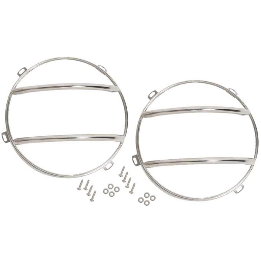 Kentrol 30573 Euro Headlight Guards (pair)  fits 2007-2018 Jeep Wrangler JK