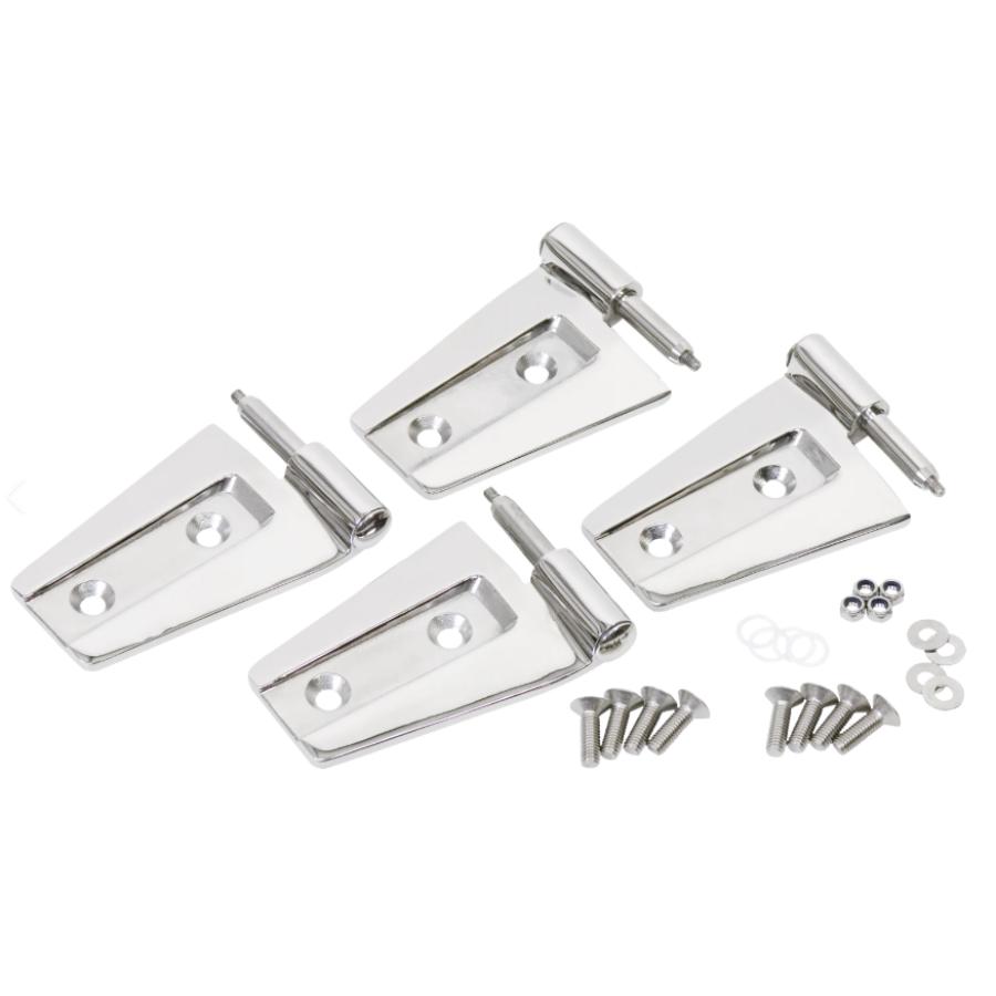 Kentrol 30575 Door Hinge Set (4 pieces) fits 2007-2018 Jeep Wrangler JK 2-Door