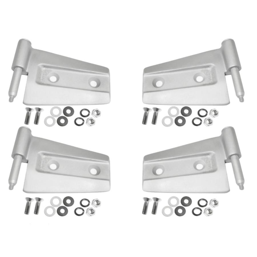 Kentrol 40575 Door Hinge Set (4 pieces) fits 2007-2018 Jeep Wrangler JK 2-Door