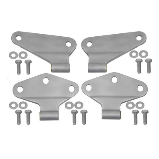Kentrol 40580 Body Door Hinge Set (4 pieces) fits 2007-2018 Jeep Wrangler JK 2-Door
