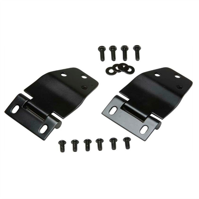 Kentrol 50421 Black Powder Coated Hardtop Liftgate Hinge Set fits 1977-1986 Jeep CJ7 Models