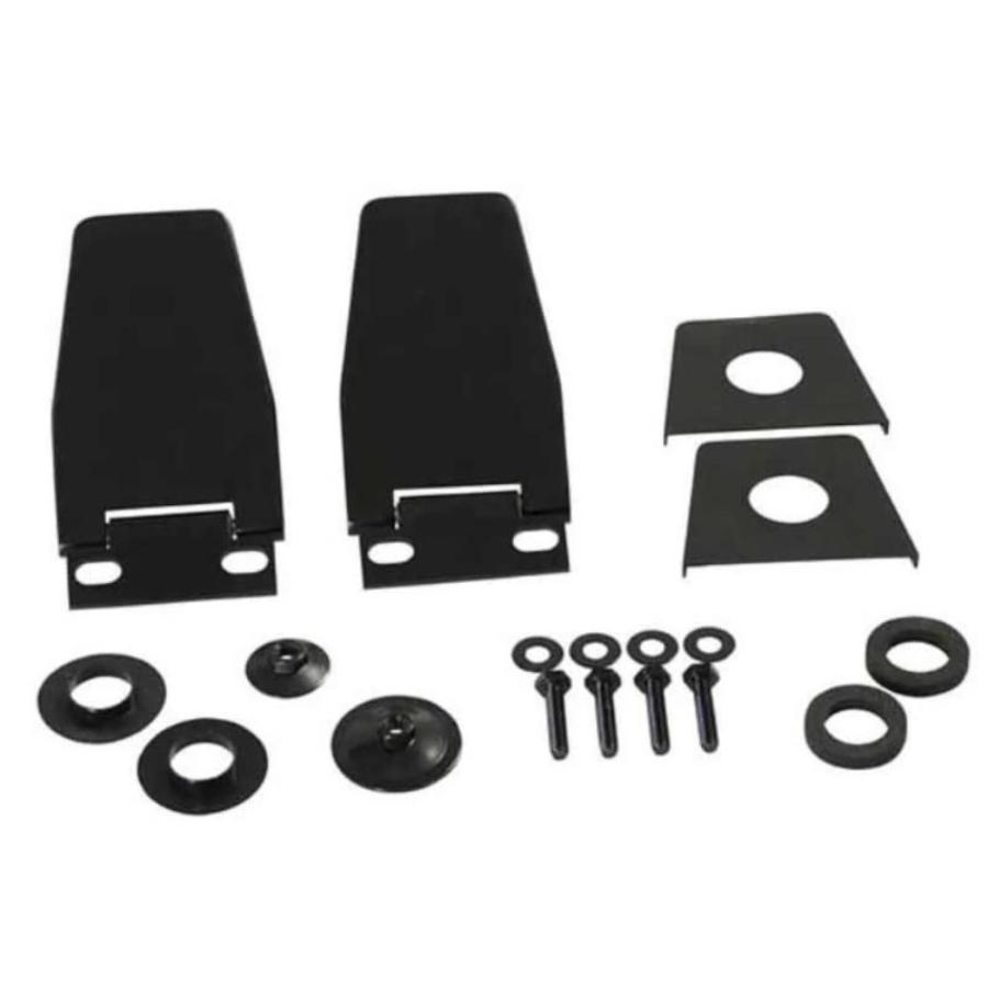 Kentrol 50516 Hardtop Liftgate Hinge pair Black Powder Coated fits 1987-2006 Jeep Wrangler YJ, TJ