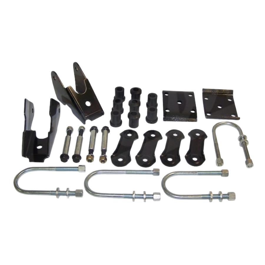 Crown Automotive 52006421K Rear Spring Mounting Kit, fits 87-95 Jeep Wrangler YJ with Dana 35 Rear Axle