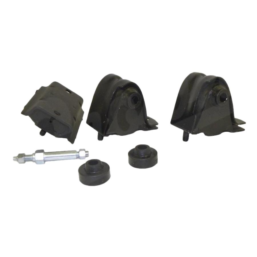 Crown Automotive 52019201K Engine & Transmission Mount Kit, fits 87-95 Jeep Wrangler YJ with 4.2L or 4.0L Engine