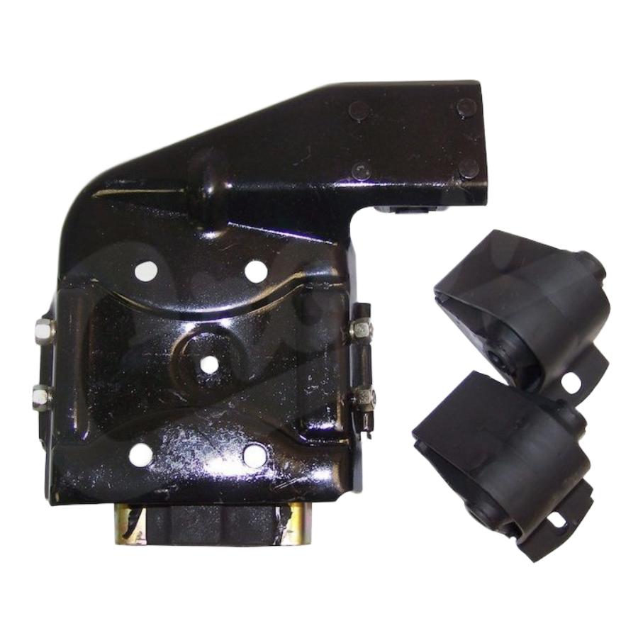 Crown Automotive 52019201KX Engine & Transmission Mount Kit, fits 87-89 Jeep Cherokee XJ with 4.0L Engine & BA10/5 Transmission