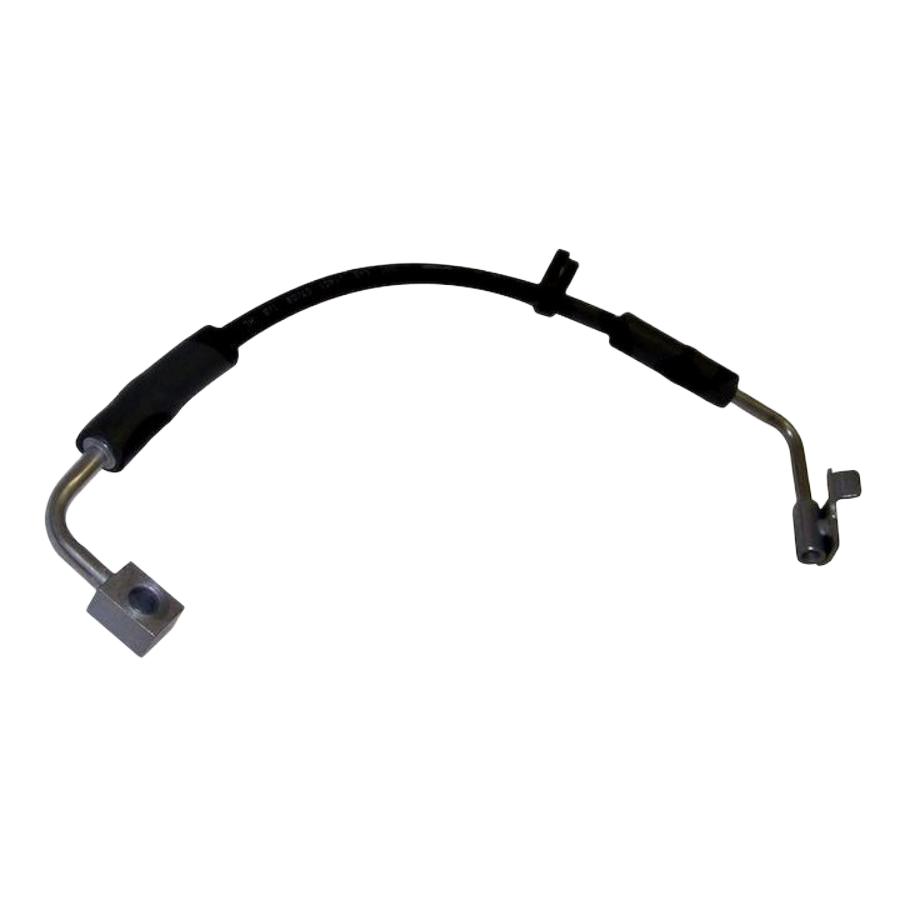 Crown Automotive 52060045AE Left Side Front Brake Hose, fits 07-10 Jeep Wrangler JK
