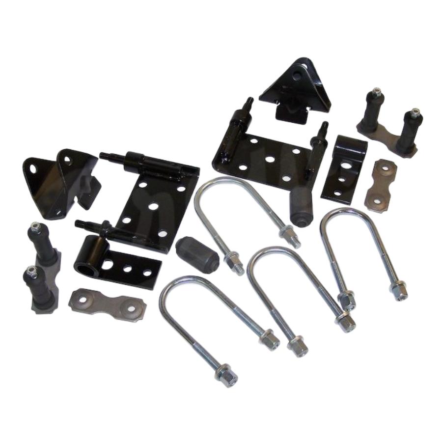 Crown Automotive 5359011K Front Leaf Spring Mounting Kit, fits 76-86 Jeep CJ5, CJ7, CJ8