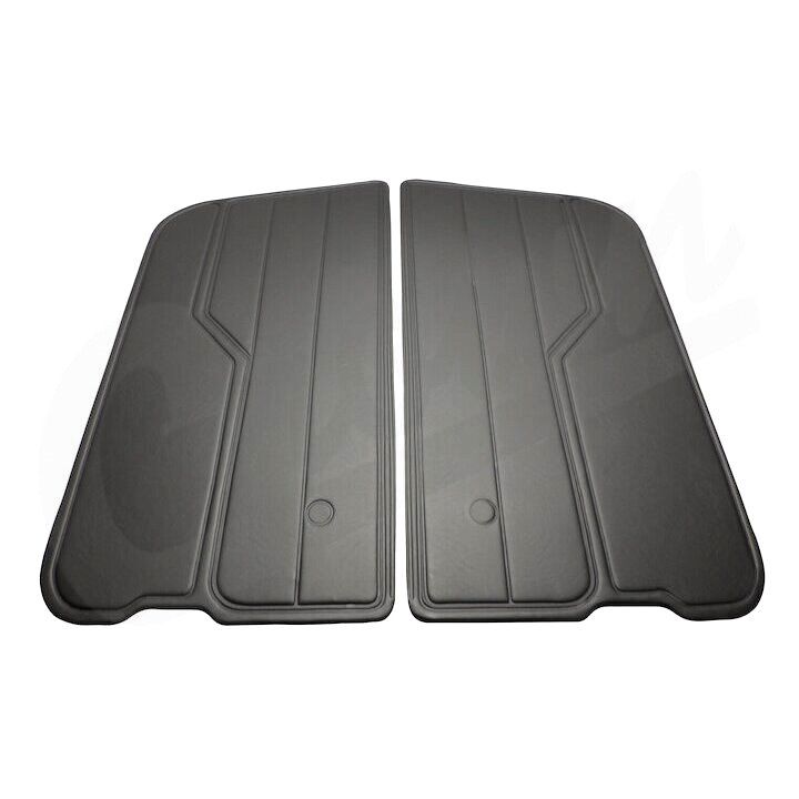 Crown Automotive 55016288K Charcoal Interior Door Panel Set, fits 1982-1995 Jeep CJ7, CJ8, Wrangler YJ
