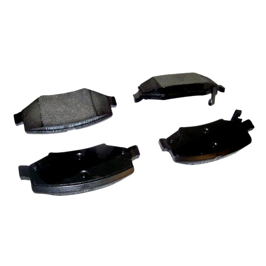 Crown Automotive 68003776AA Rear Disc Brake Pads, fits 07-18 Jeep Wrangler JK, 08-12 Liberty KK