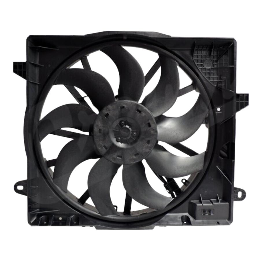 Crown Automotive 68272755AD Radiator Fan Module, fits 18-25 Jeep Wrangler JL, Gladiator JT with 3.6L