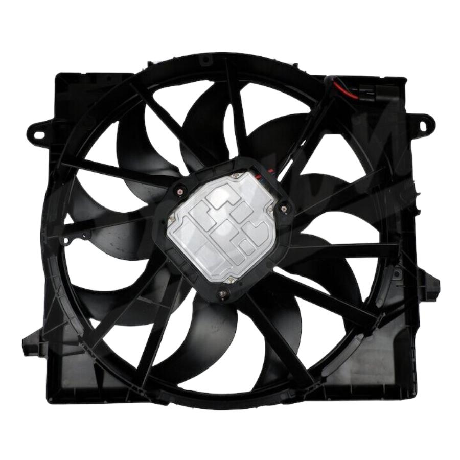 Crown Automotive 68282799AE Cooling Fan Module, fits 18-25 Jeep Wrangler JL, Gladiator JT with 3.6L Engine