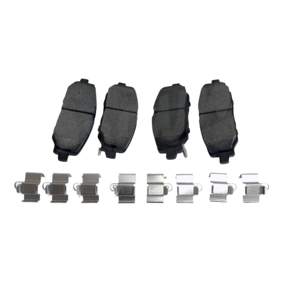 Crown Automotive 68386838AC Rear Brake Pad Set, fits 18-25 Jeep Wrangler JL with 13.4 inch Rear Rotors