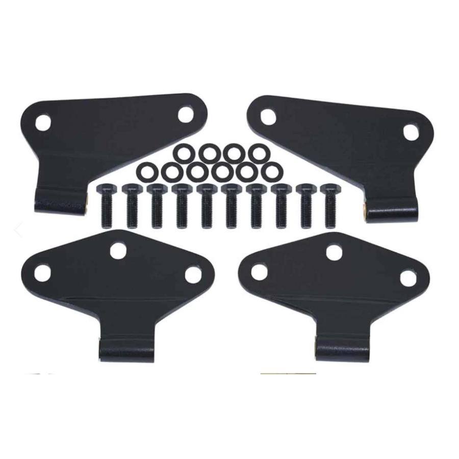 Kentrol 80580 Body Door Hinge Set (4 pieces) fits 2007-2018 Jeep Wrangler JK 2-Door