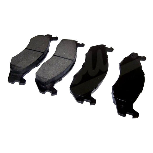 Crown Automotive 83501167 Front Disc Brake Pad Set, fits 82-89 Jeep CJ, Wrangler YJ & Cherokee XJ