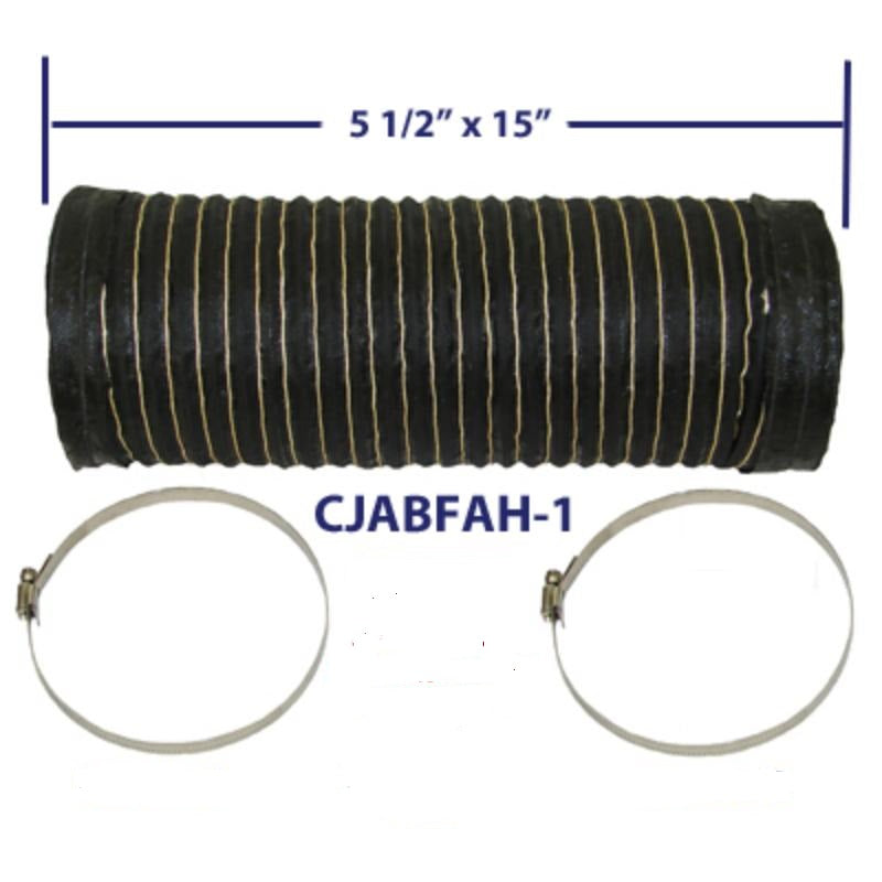 MTS Fresh Air Hose, fits 1972-1986 Jeep CJ5, CJ7, CJ8