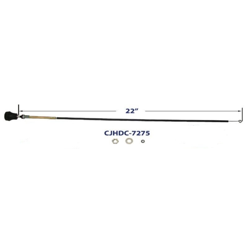 MTS Heater Defrost Cable, fits 1972-1975 Jeep CJ5, CJ6
