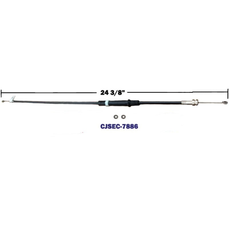 MTS Secondary Air Vent Cable, fits 1978-1986 Jeep CJ5, CJ7, CJ8