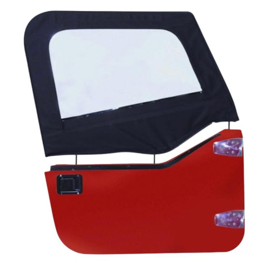 Crown Automotive DS10115 Black Denim Upper Door Skin, fits 97-06 Jeep Wrangler TJ