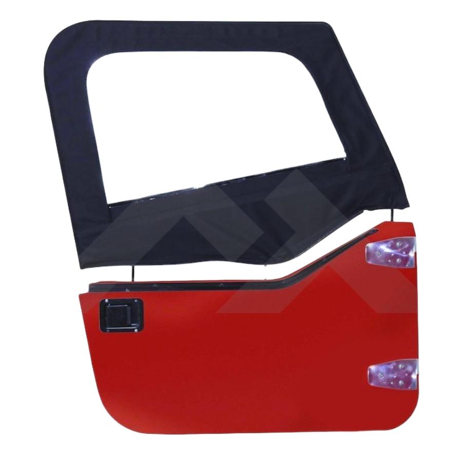 Crown Automotive DS10135 Black Diamond Upper Door Skins fits 97-06 Jeep Wrangler TJ