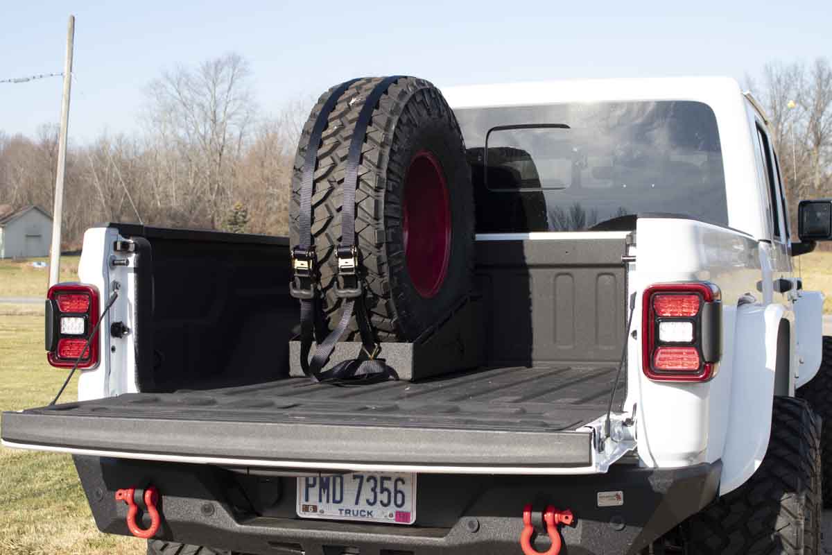 Fishbone Offroad FB21301 Universal In-Bed Tire Carrier