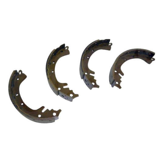 Crown Automotive J0807376 Brake Shoes Set, Front or Rear Axle, fits 53-71 Jeep M38A1, CJ3B, CJ5, CJ6 with 9" Brakes