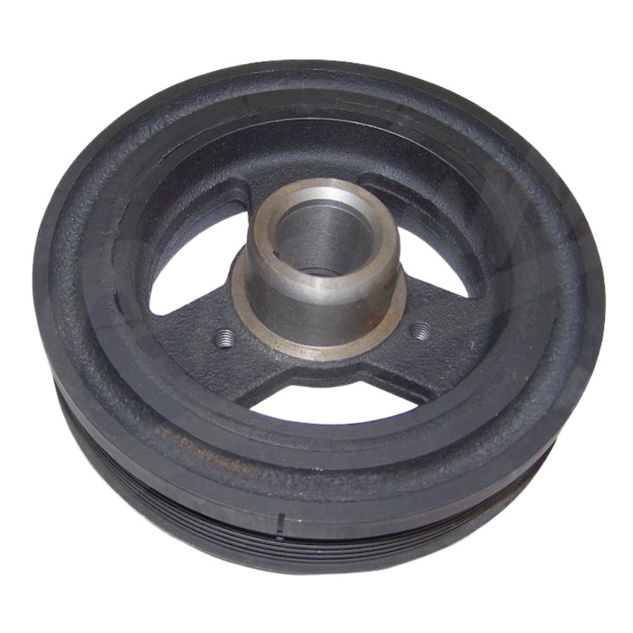 Crown Automotive J3242886 Vibration Damper with Serpentine Belt Drive, fits 83-90 Jeep CJ, Wrangler YJ and Cherokee XJ with 2.5L or 4.2L Engine