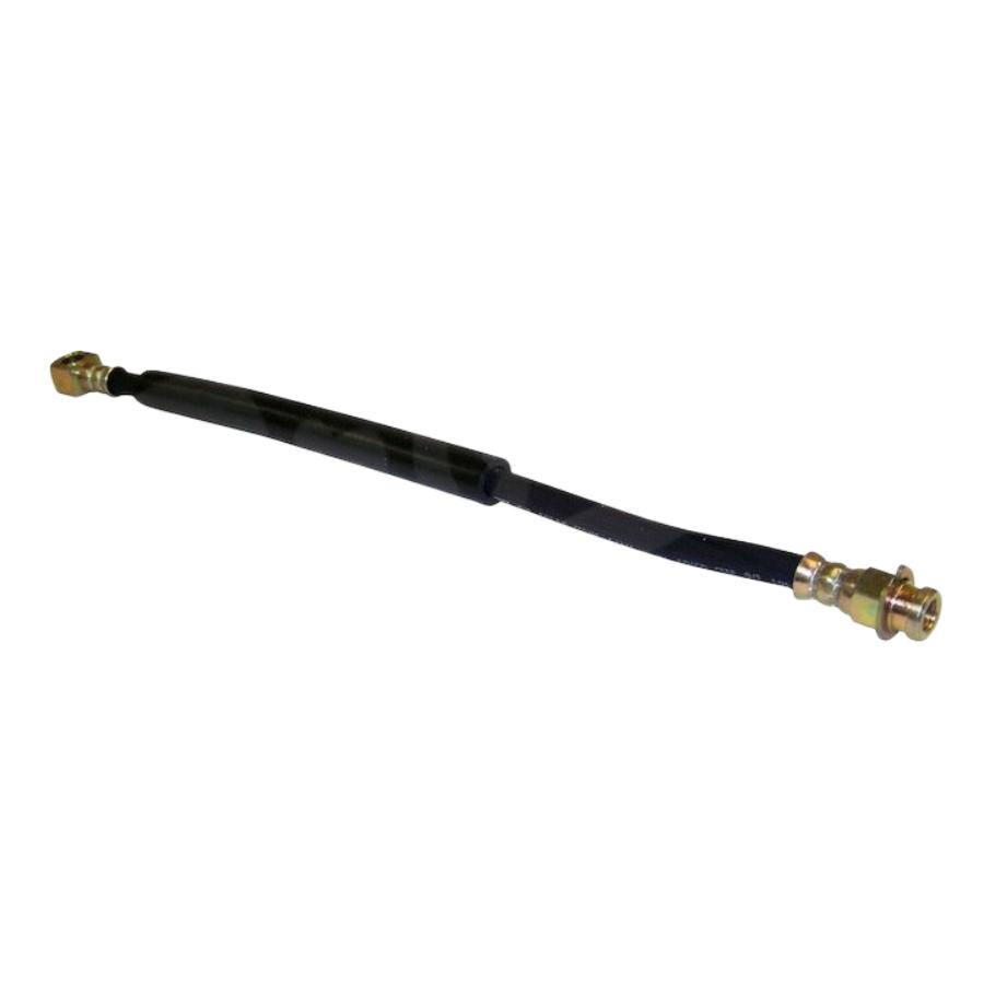 Crown Automotive J5356598 Front Brake Hose, Left or Right Side, fits 76-78 Jeep CJ5, CJ7 with Disc Brakes,