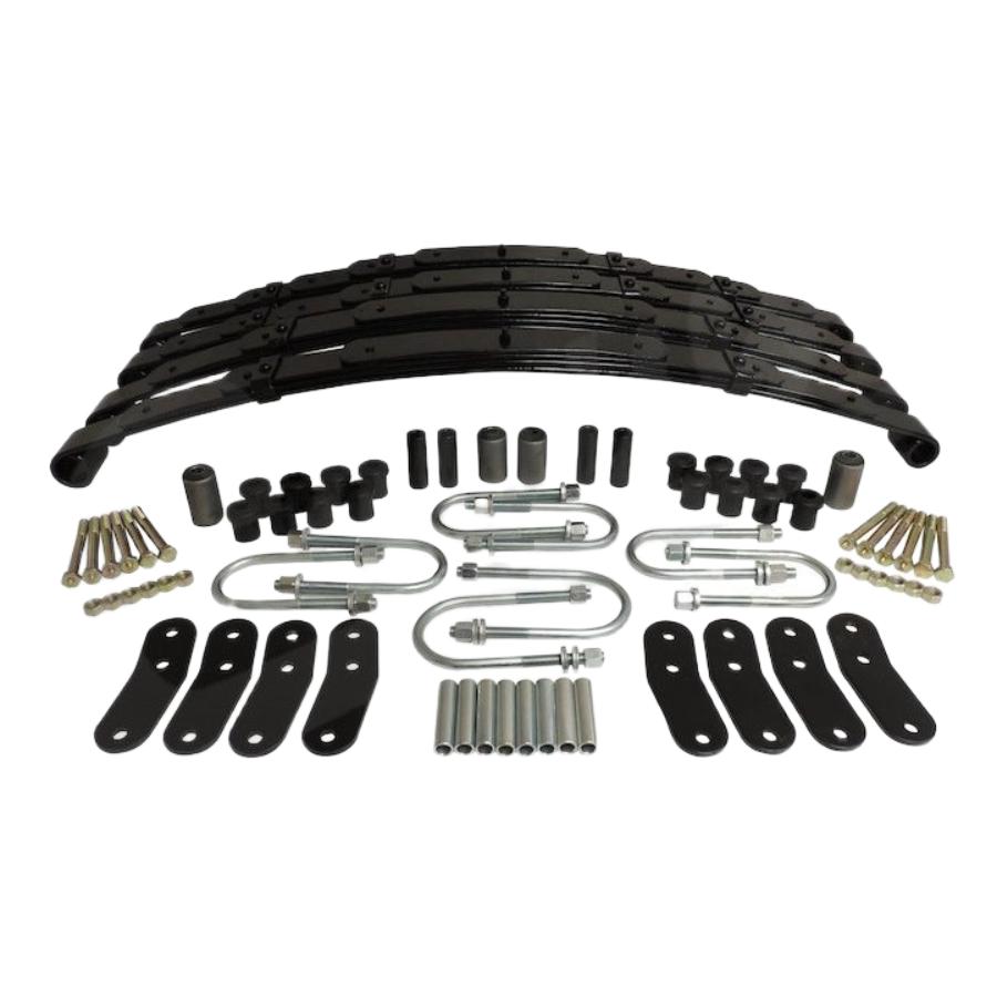 Crown Automotive LSK4 Front & Rear Leaf Spring Kit, fits 87-95 Jeep Wrangler YJ