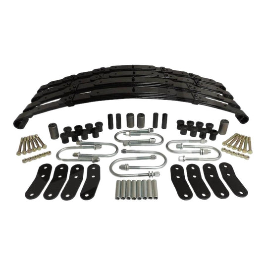 Crown Automotive LSK4 Front & Rear Leaf Spring Kit, fits 87-95 Jeep Wrangler YJ