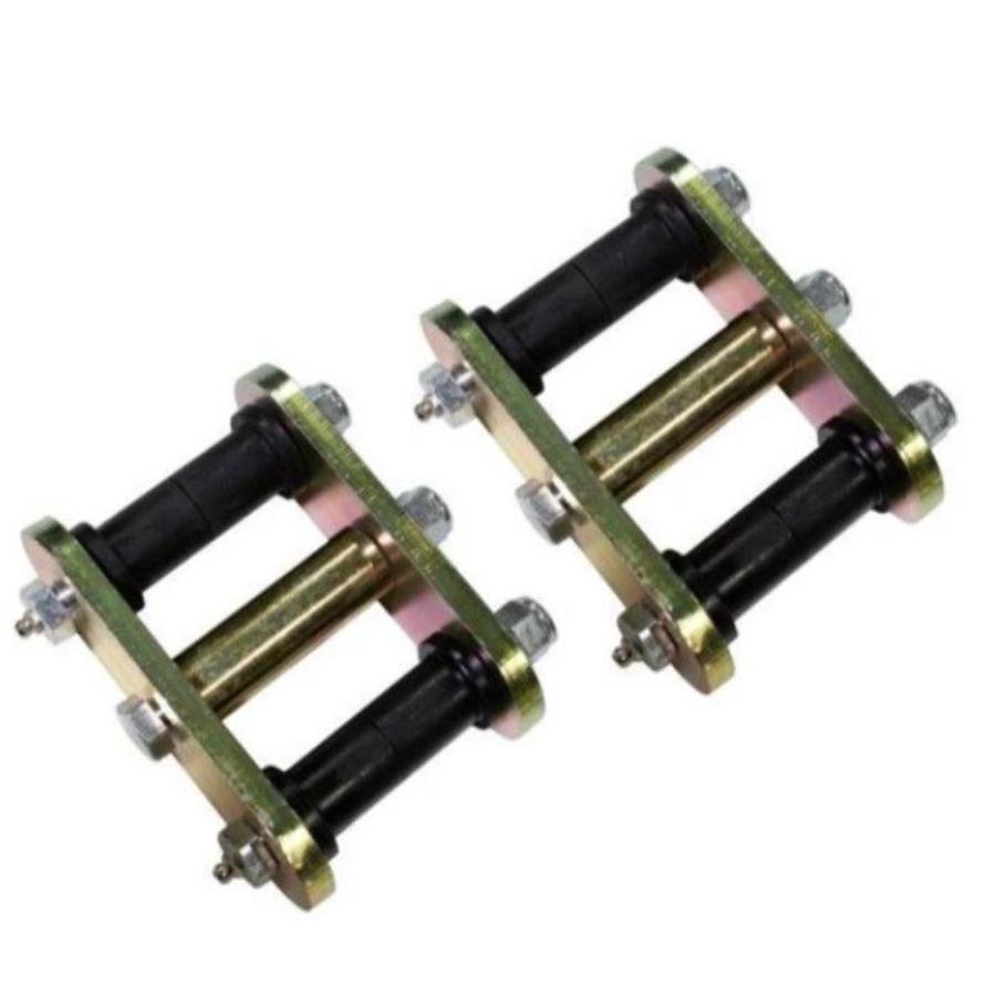 Rust Buster RB1015 Rear Greasable Shackle Kits fits 76-86 Jeep CJ