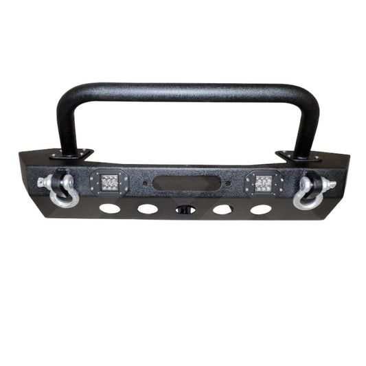 Crown Automotive RT20044 Heavy Duty Winch Bumper, fits 18-25 Jeep Wrangler JL, Gladiator JT