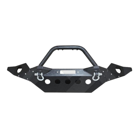 Crown Automotive RT20046 Heavy Duty Full Width Winch Bumper, fits 18-25 Jeep Wrangler JL, Gladiator JT
