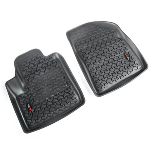 Rugged Ridge 12920.33 Front Floor Liner Kit, Black,  fits 14-20 Jeep Cherokee