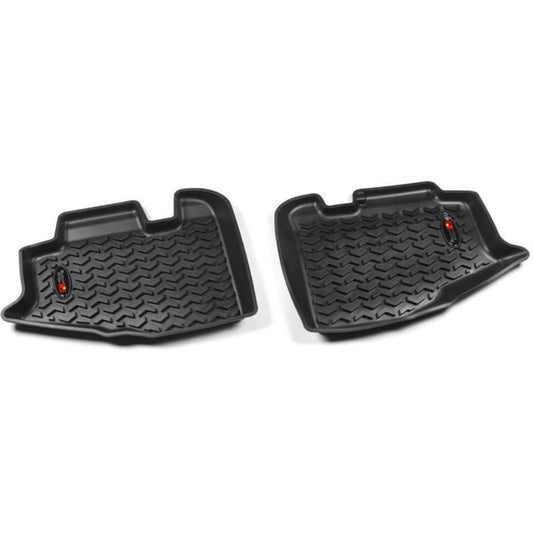 Rugged Ridge 12950.10 Floor Liner Rear Black,  fits 97-06 Jeep Wrangler TJ & LJ