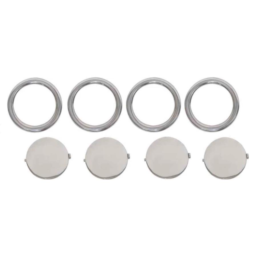 Kentrol 30003 Air Vent Assembly (8 pieces) fits 2007-2010 Jeep Wrangler JK