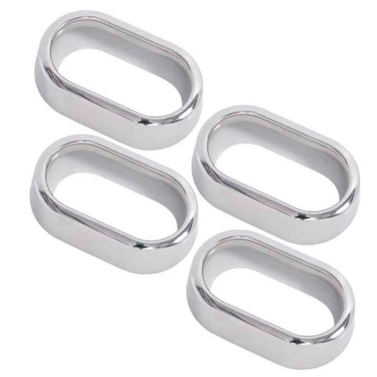 Kentrol 30015 Interior Door Handle Bezels (4 pieces) fits 2007-2010 Jeep Wrangler JK