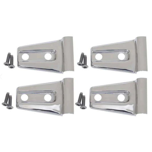 Kentrol 30020 Door Hinge Overlays (4 pieces) fits 2007-2018 Jeep Wrangler JK 2-Door