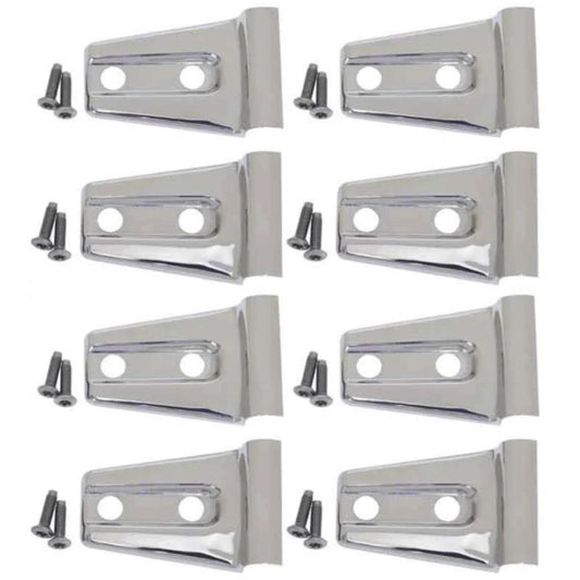 Kentrol 30021 Door Hinge Overlays (8 pieces) fits 2007-2018 Jeep Wrangler JK 4-Door