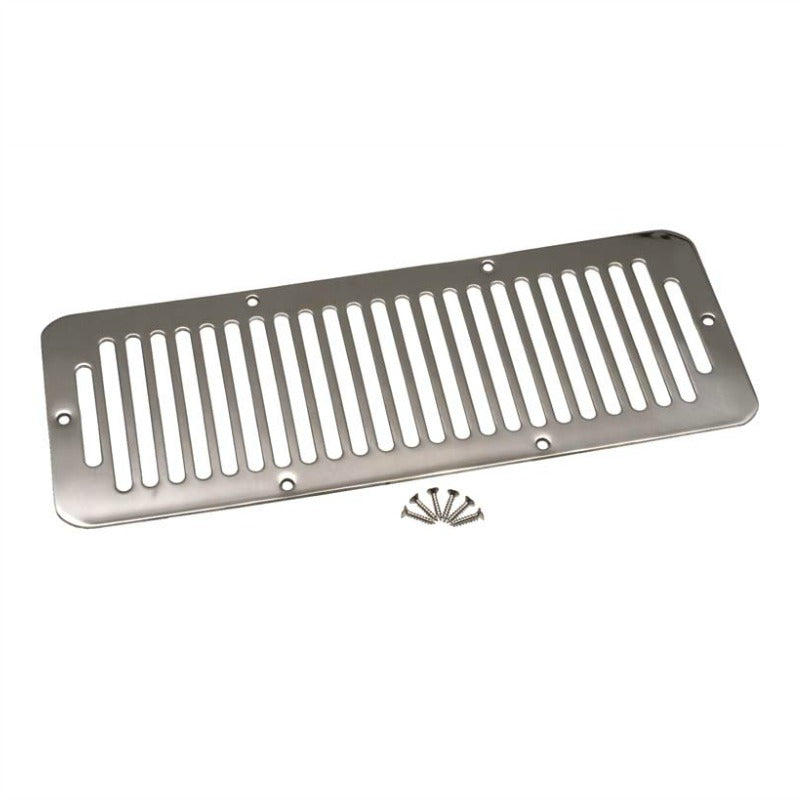 Kentrol 30406 Stainless Steel Hood Vent fits 1976-1986 Jeep CJ Models