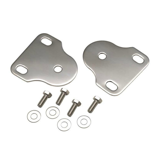 Kentrol 30408 Stainless Steel Interior Windshield Bracket Set fits 1976-1995 Jeep CJ & Wrangler YJ
