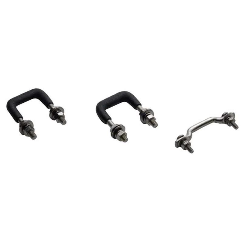 Kentrol 30411 Stainless Steel Windshield Tie Down Kit fits 1955-1986 Jeep CJ Models