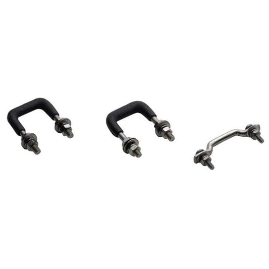 Kentrol 30411 Stainless Steel Windshield Tie Down Kit fits 1955-1986 Jeep CJ Models
