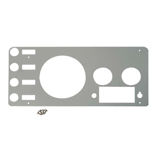 Kentrol 30412 Stainless Steel Gauge Cover fits 1977-1986 Jeep CJ Models